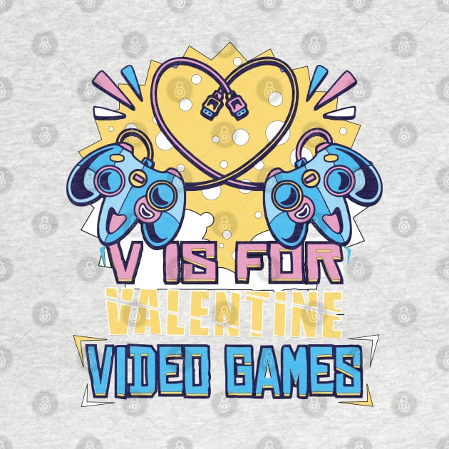 v is for video games #2 by XYDstore